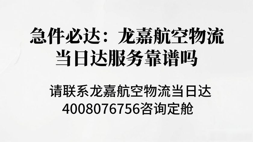 龙航物流国际有限公司_龙航物流公司_龙嘉航空物流当日达
